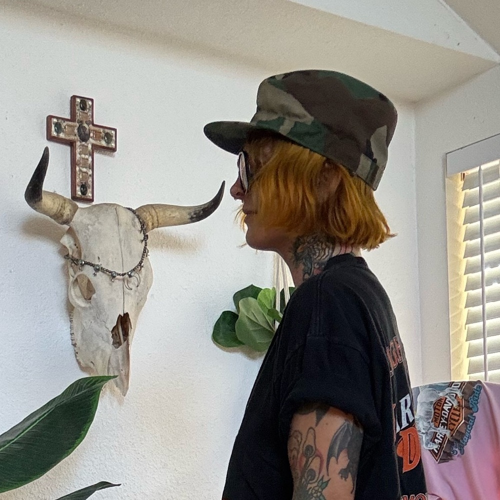 Camouflage cap